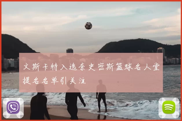 文斯卡特入选奈史密斯篮球名人堂提名名单引关注